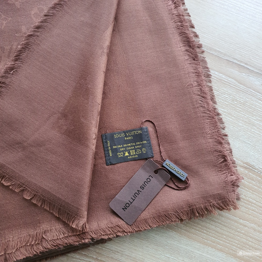Шаль Louis Vuitton (платок\палантин) коричневый