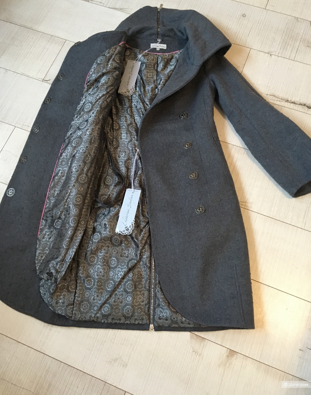 Зимнее пальто Ekaterina Smolina, размер 40-42