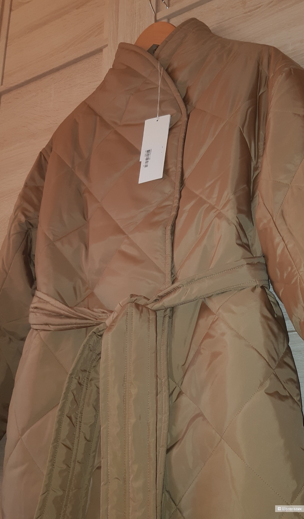 Стеганое пальто arket, размер s/m