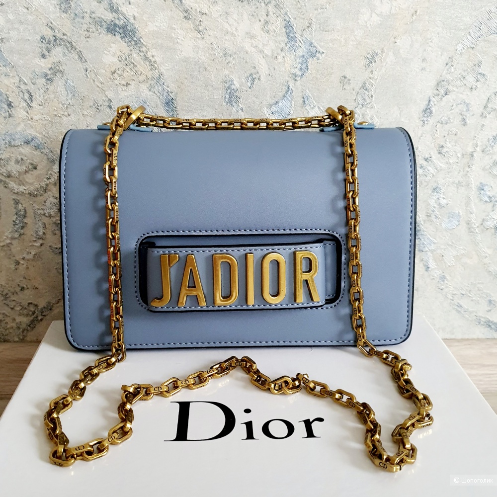 Сумка Dior J'ADIOR голубая