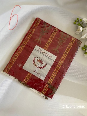 Палантин из шерсти 80см на 190см