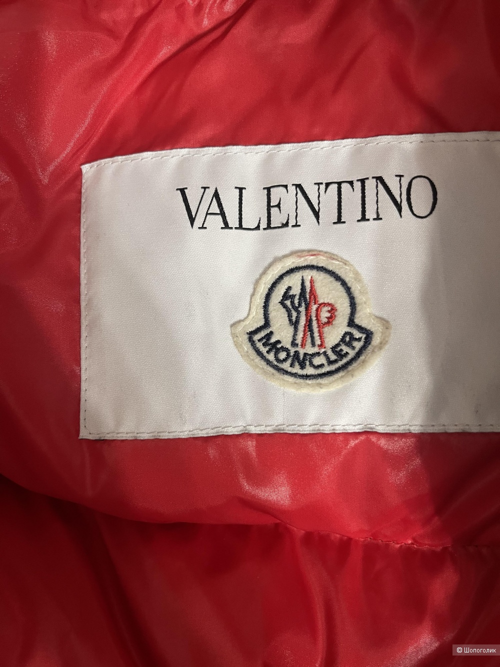 Пуховик Valentino Moncler размер 46/48