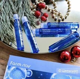 Увлажняющий филлер для волос FarmStay Collagen Water Full Moist Treatment Hair Filler