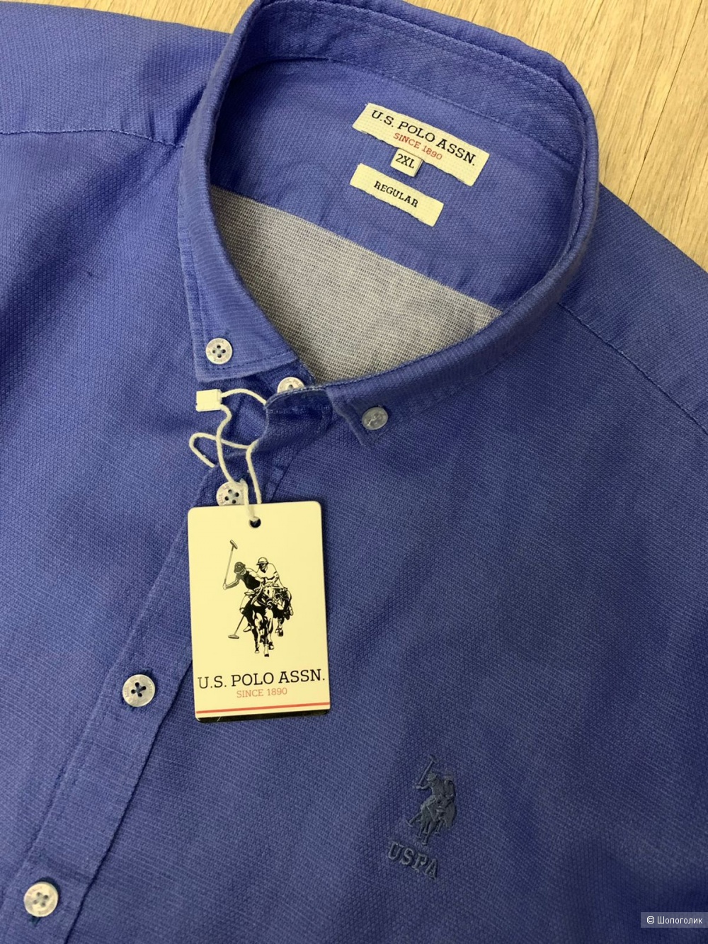 US POLO ASSN рубашка 2xl