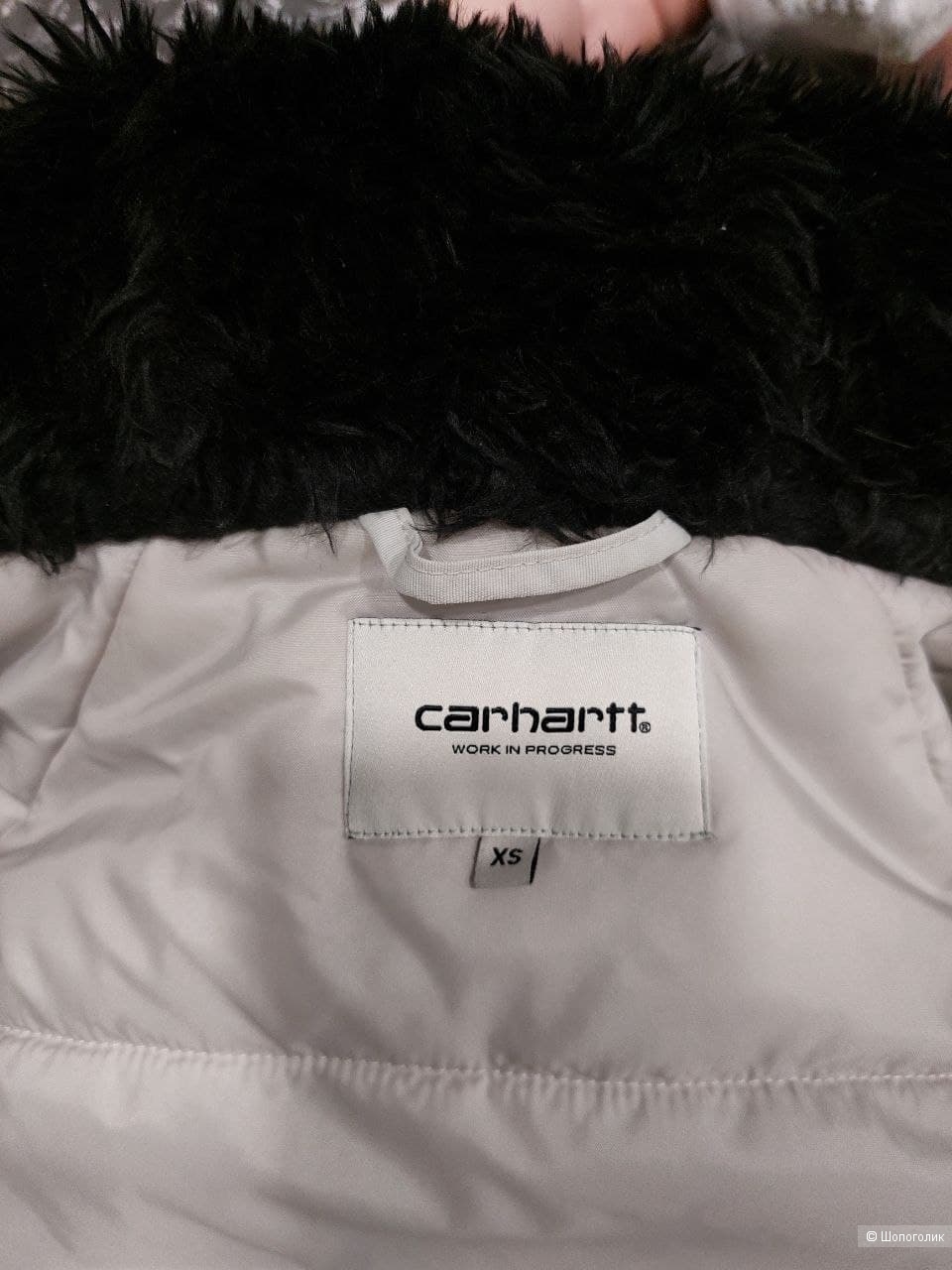Carhartt WIP anchorage parka (women, white) размер xs.