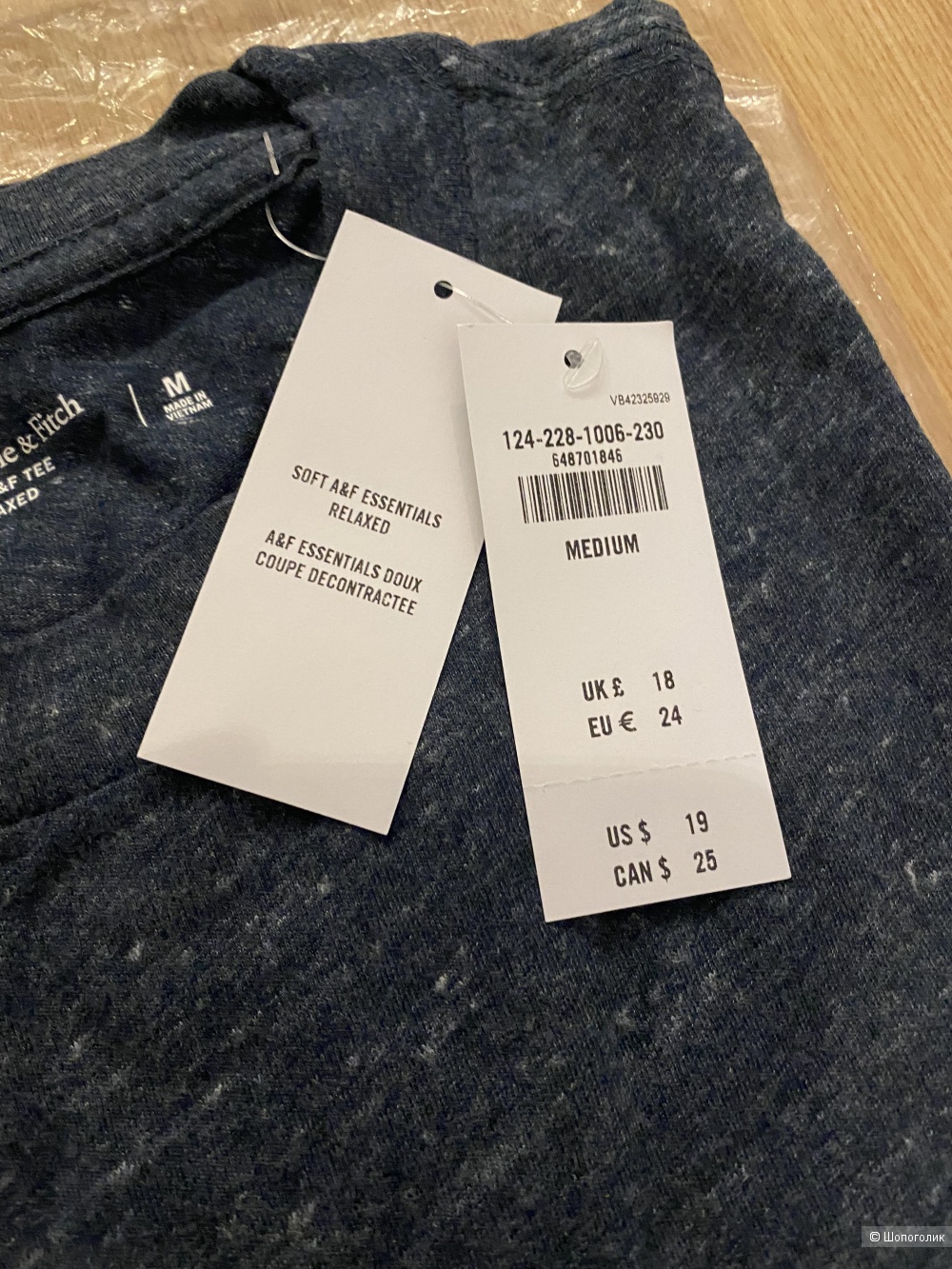 Футболка Abercrombie & Fitch р. М