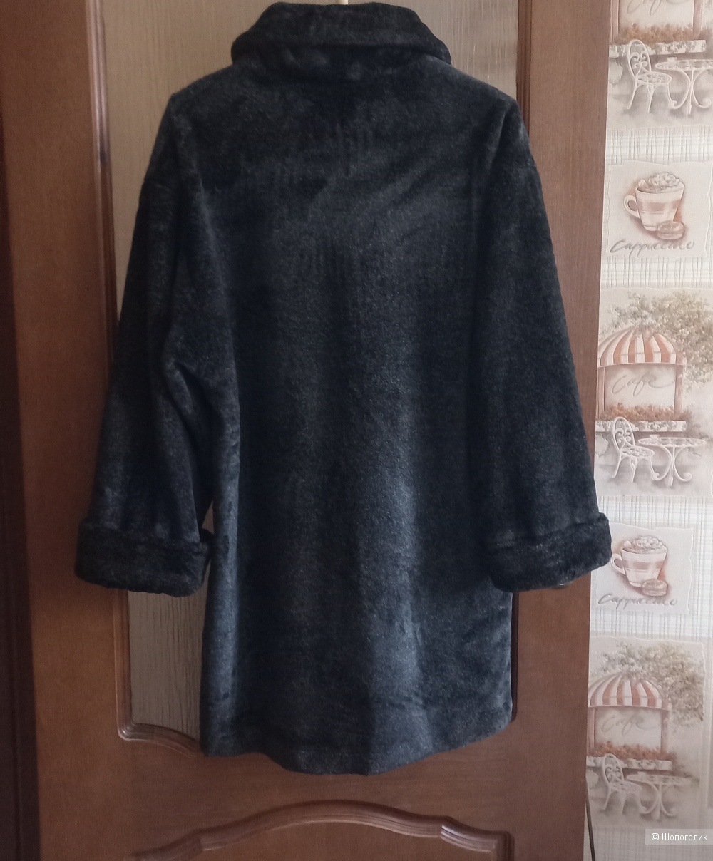 Меховое пальто  Zara, размер 46-48