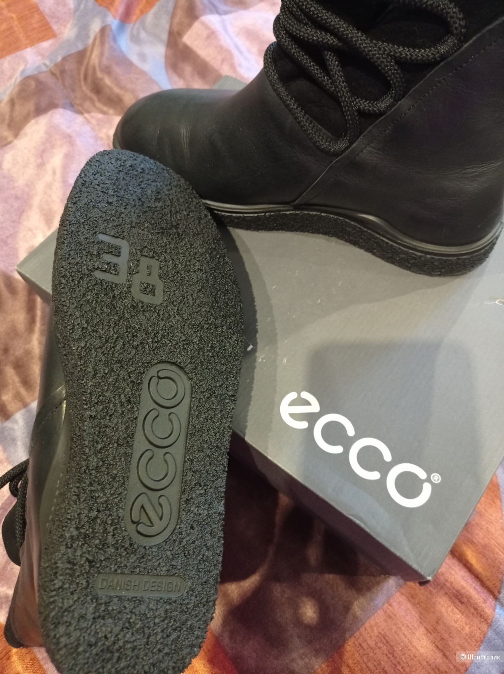 Ботинки ECCO Crepetray W размер 38"