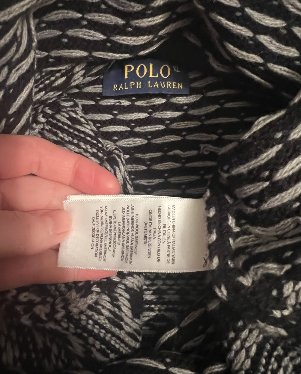 Свитер Ralph Lauren размер 50-52