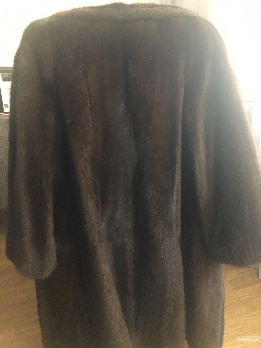Норковое пальто, размер 40-42 рус.