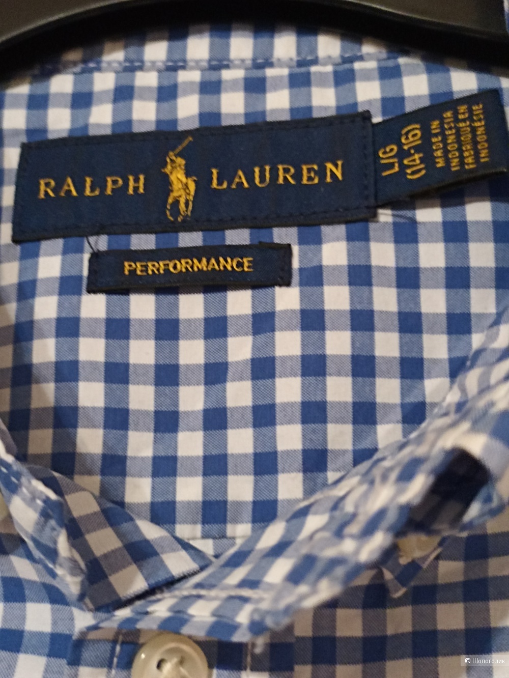 Рубашка Ralph lauren L (14-16)