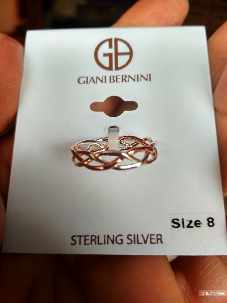 Кольцо от Giani Bernini р 8 ( на наш 18)