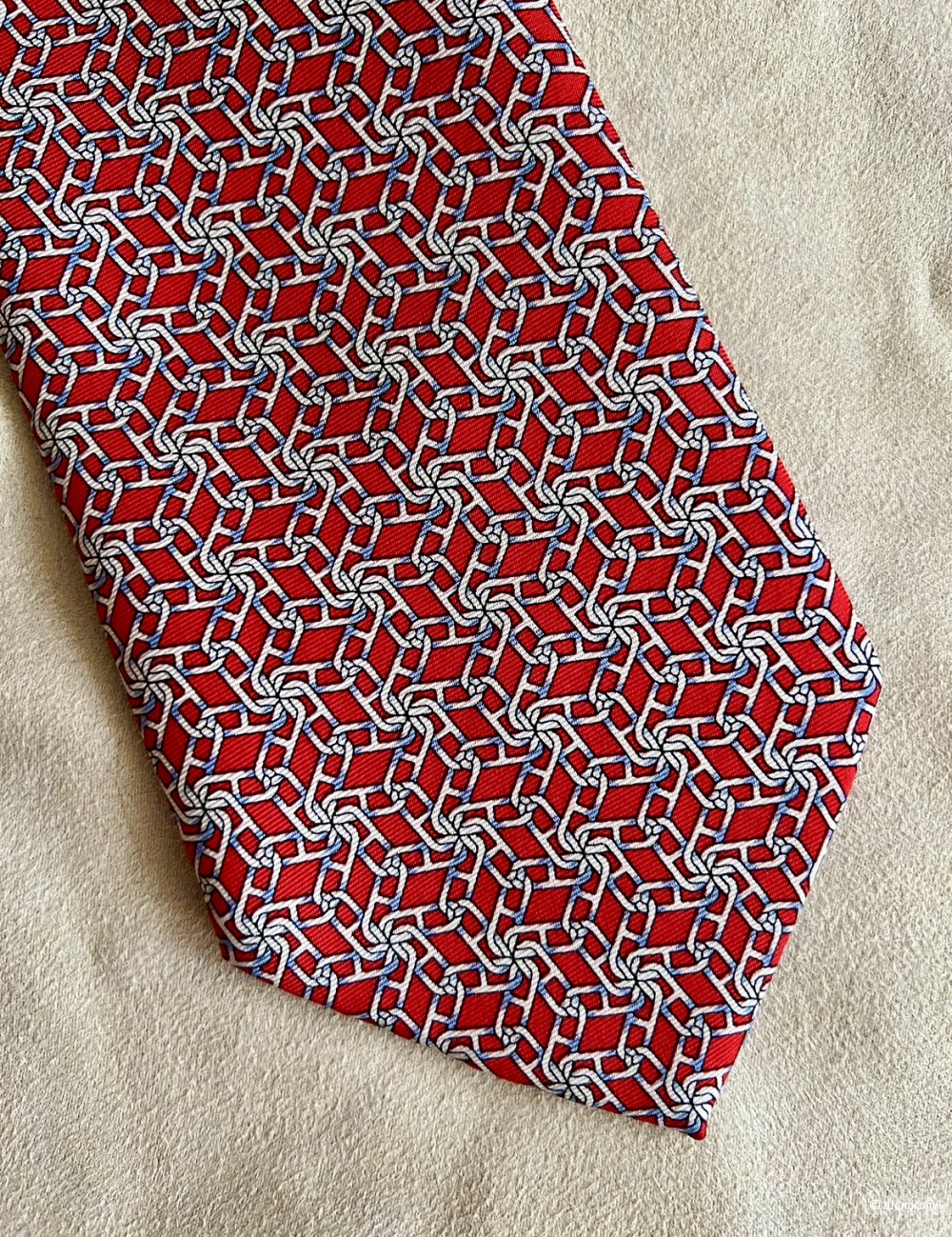 Шёлковый галстук Hermes