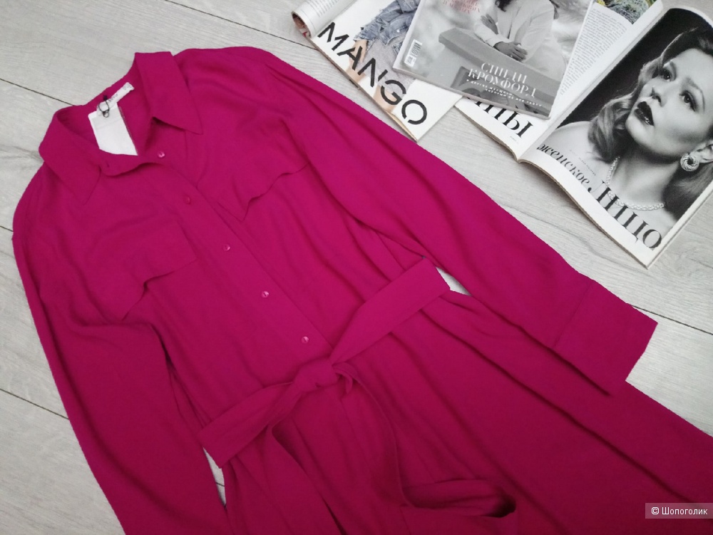 Платье- рубашка mango, размер М