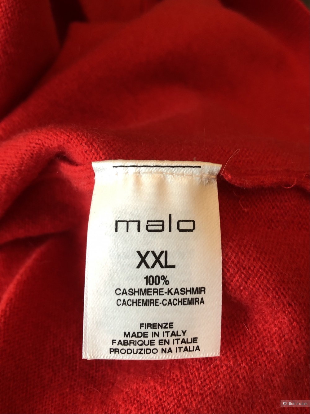Кашемировый свитер  Malo, размер XXL (на российский с 46 до 52)