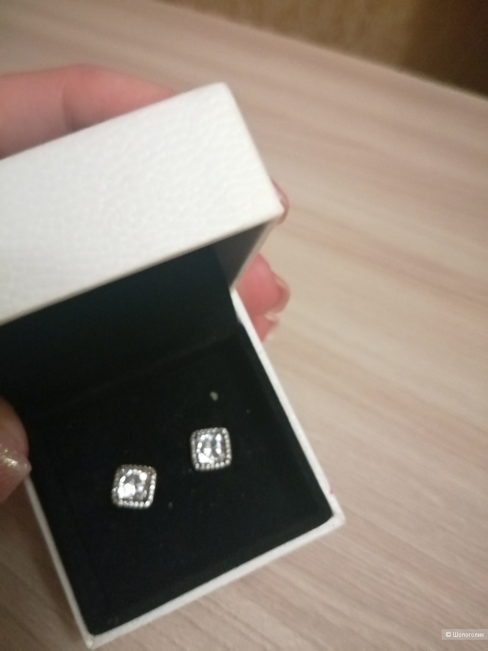 Серьги pandora, оригинал.