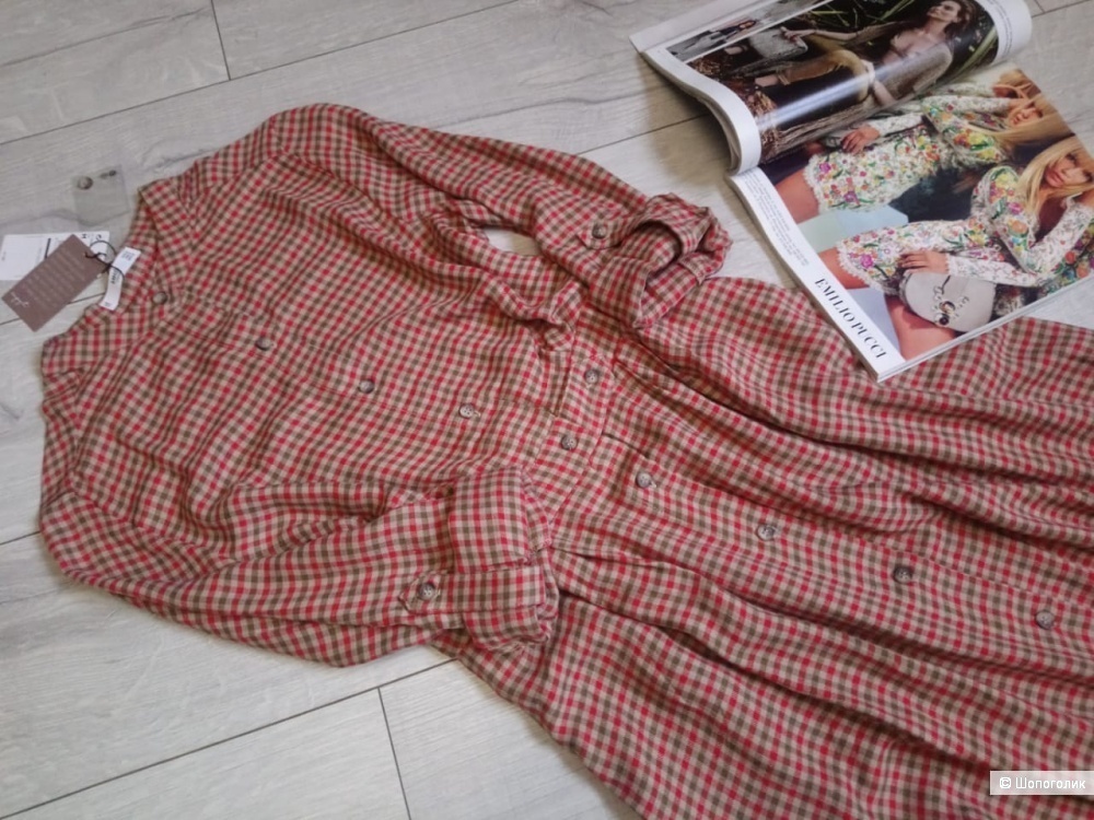 Платье- рубашка mango, размер XS