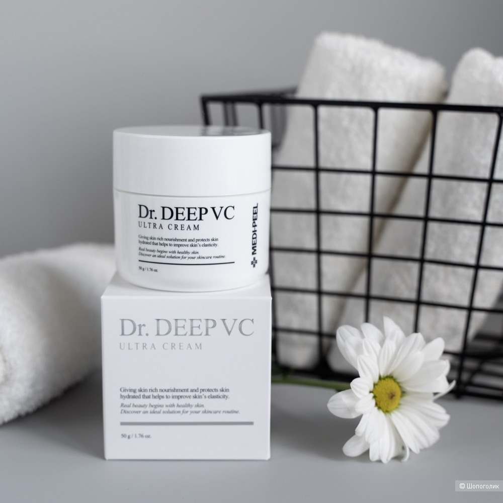 Питательный витаминный крем для сияния кожи  Dr.Deep VC Ultra Cream