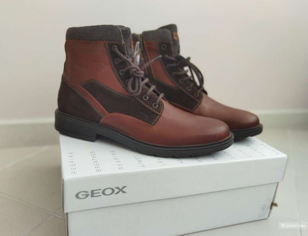 Высокие ботинки Geox р.43 (на 44)