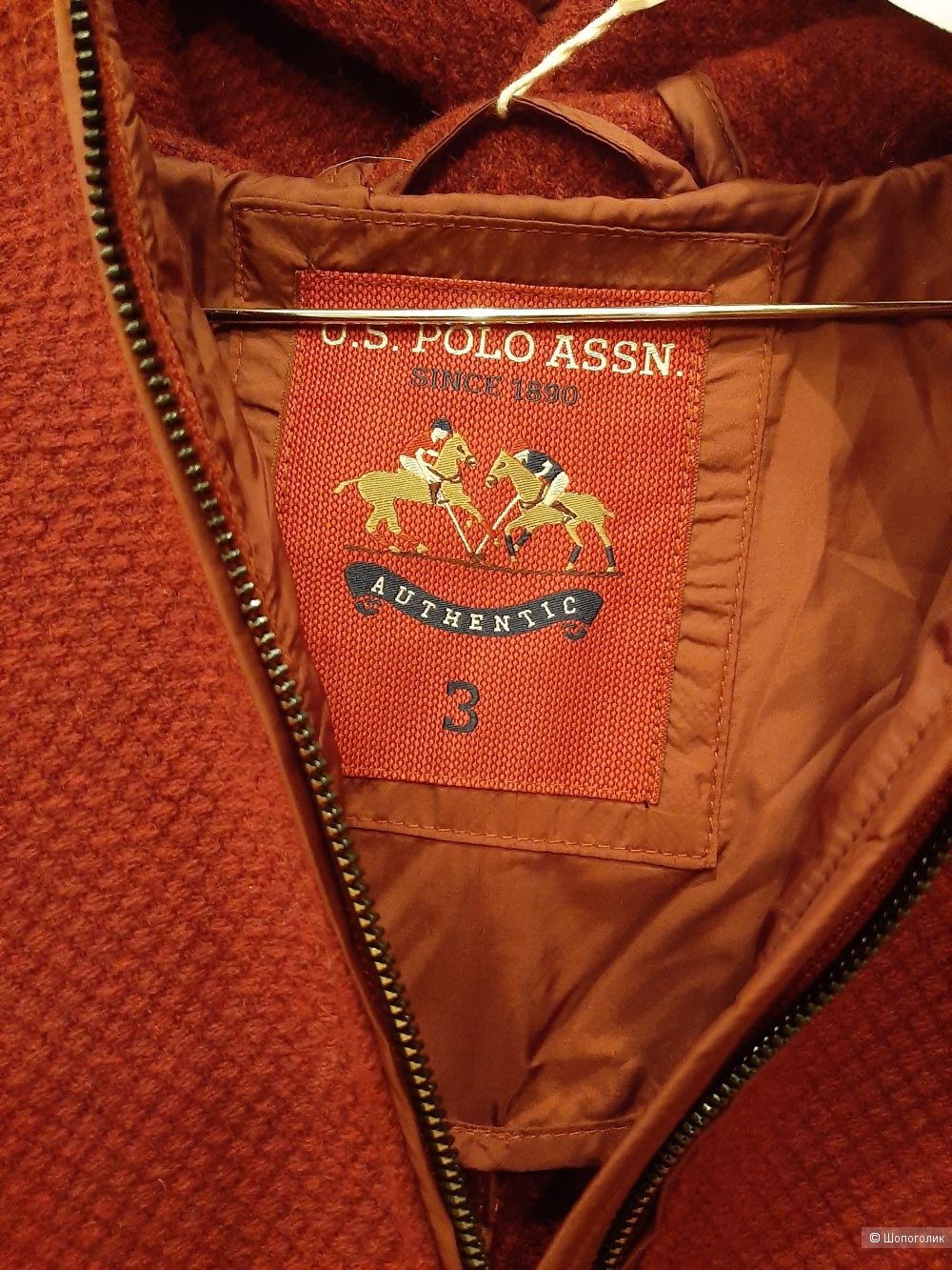 Пальто US Polo  р.one size