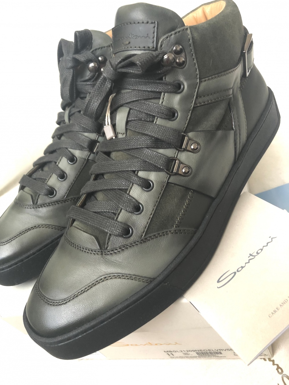 Ботинки Santoni(11)45,5 размер.