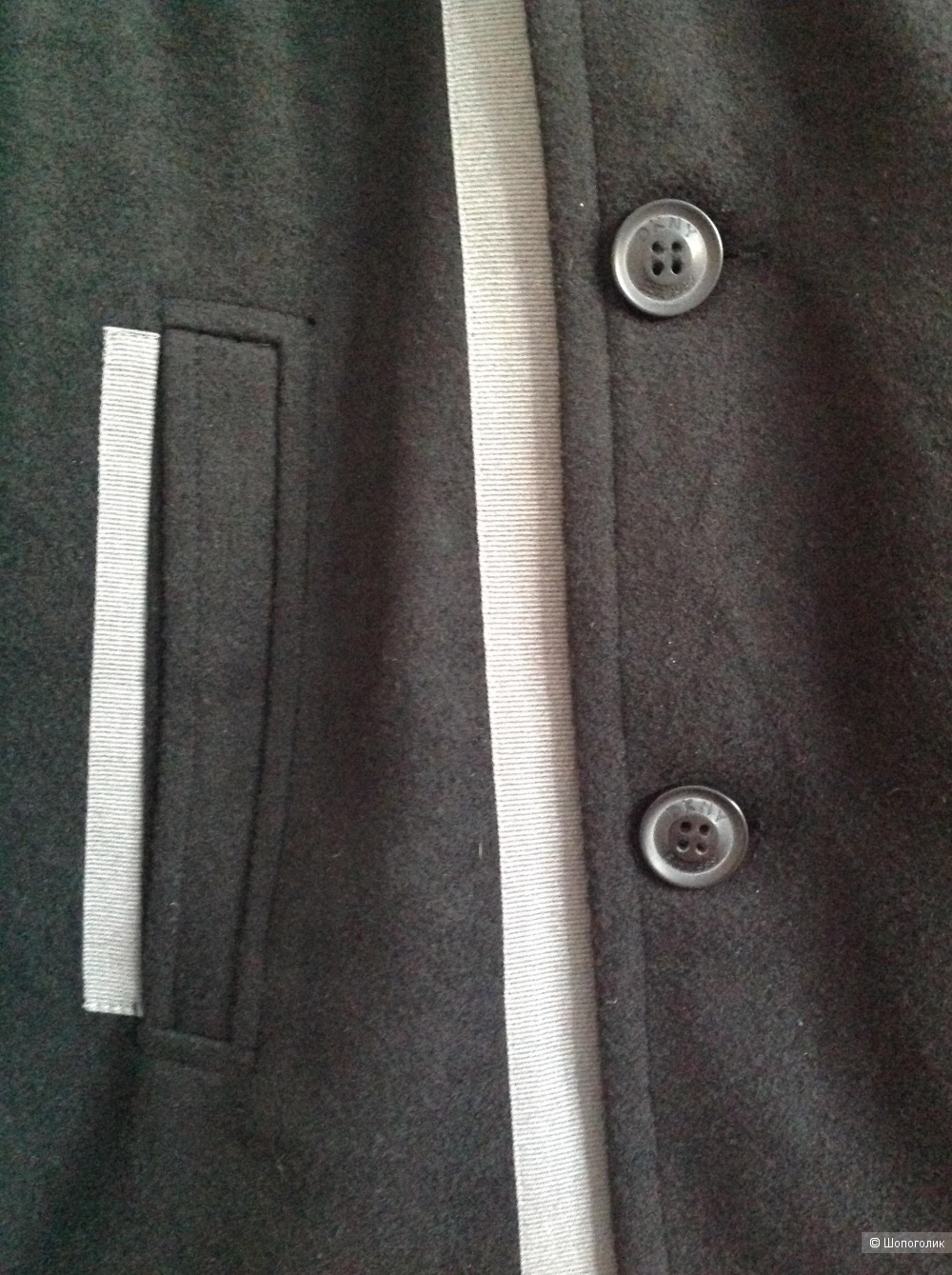 Пальто двубортное/ бушлат DKNY, размер S