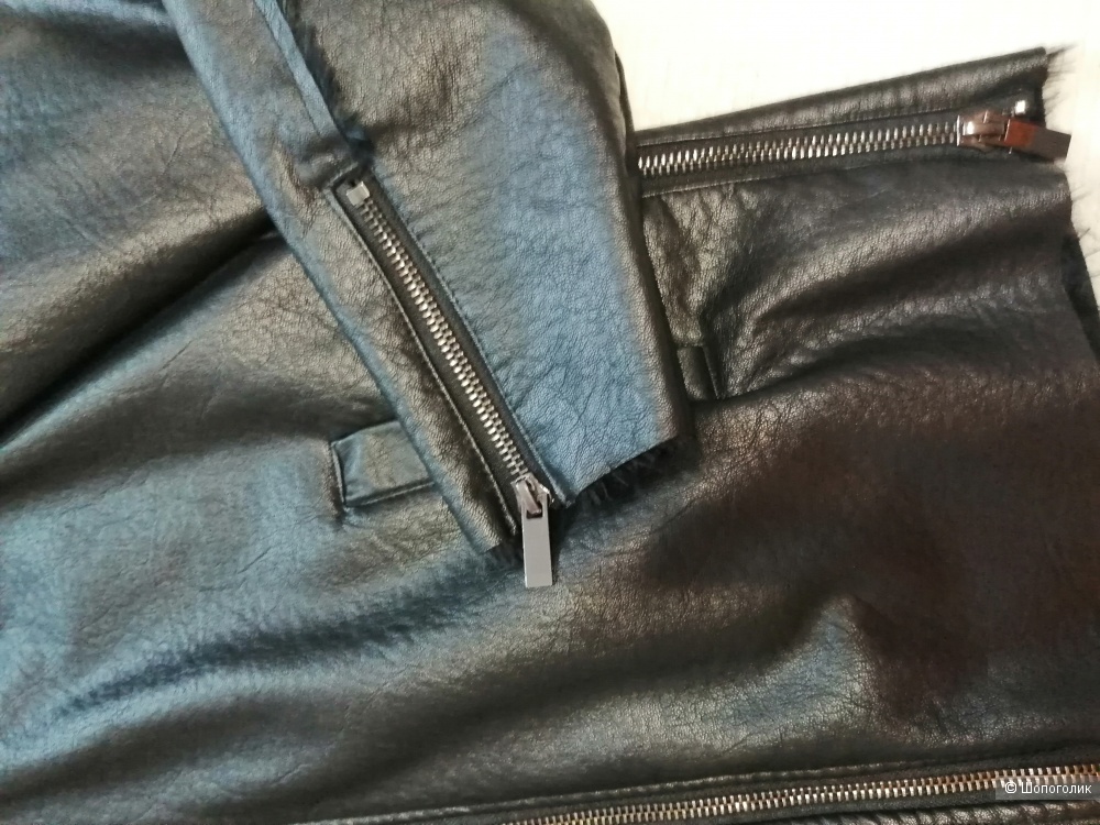 Куртка - дубленка Armani jeans, размер 50(XL)