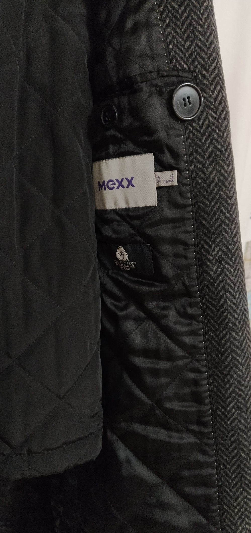 Зимнее шерстяное пальто Mexx, L
