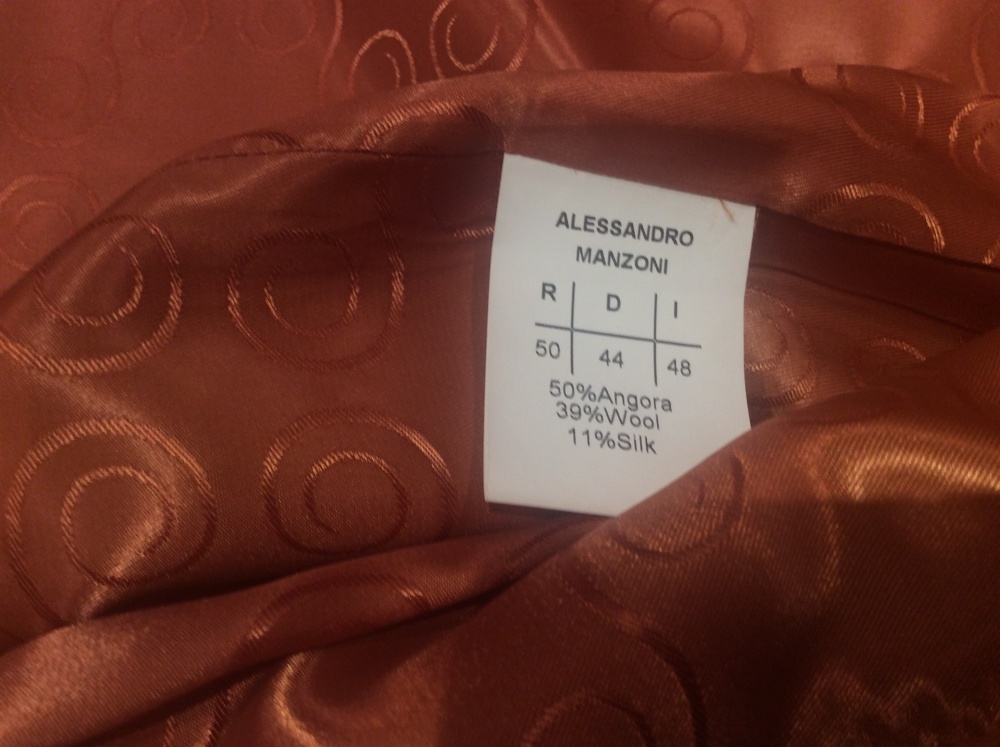 Пальто Alessandro Manzoni размер 46 ,48,50