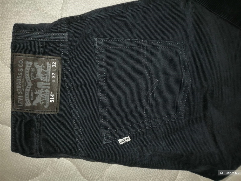 Levi's 514 Slim fit вельветовые джинсы р 32/32
