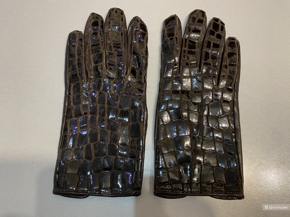 Женские кожаные перчатки Francesca, размер 7