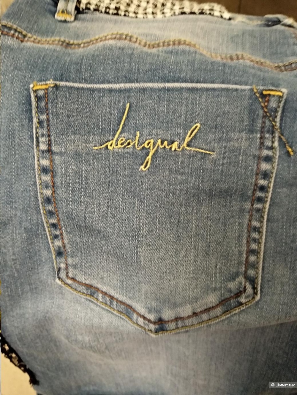 Шорты джинсовые Desigual, размер 24