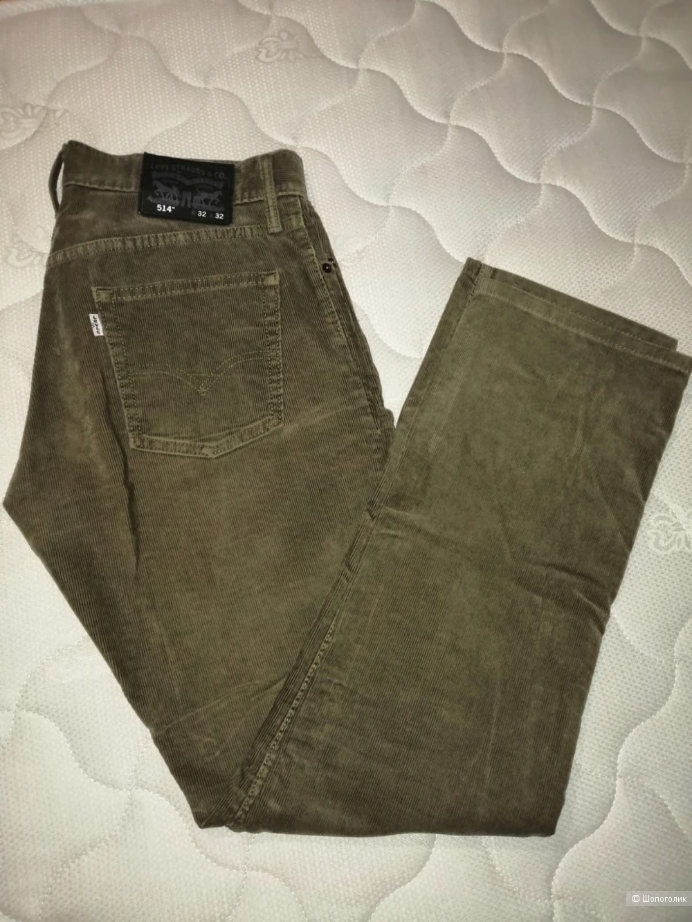 Levi's 514 Slim fit вельветовые джинсы р 32/32