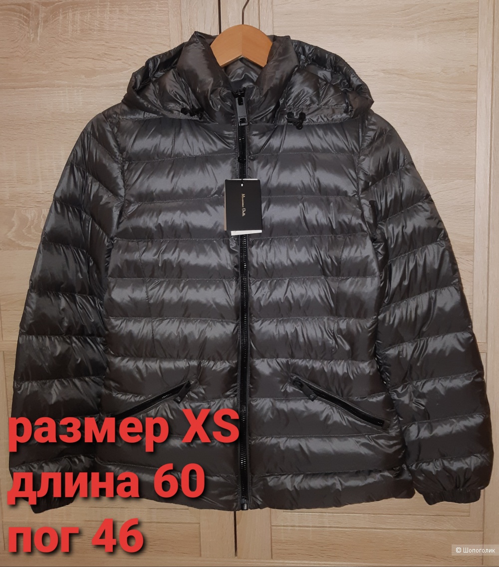 Пуховик massimo dutti, размер xs