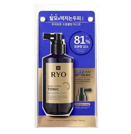Ryo Scalp Cooling Tonic Охлаждающий тоник для кожи головы против выпадения волос, 145 мл