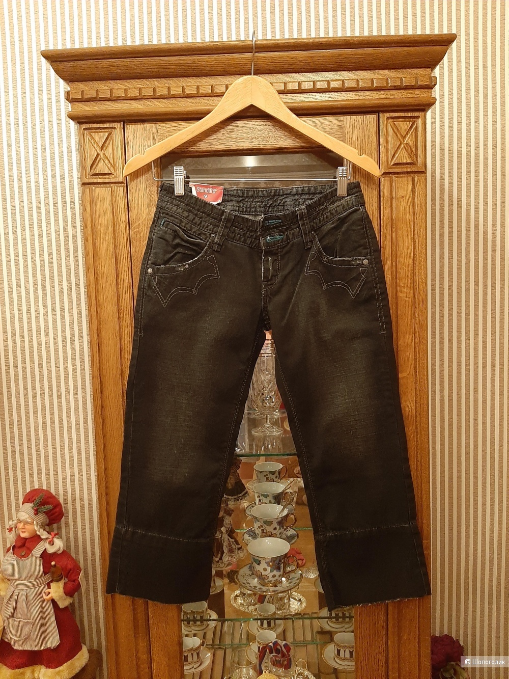 Джинсы капри Levi's р 44