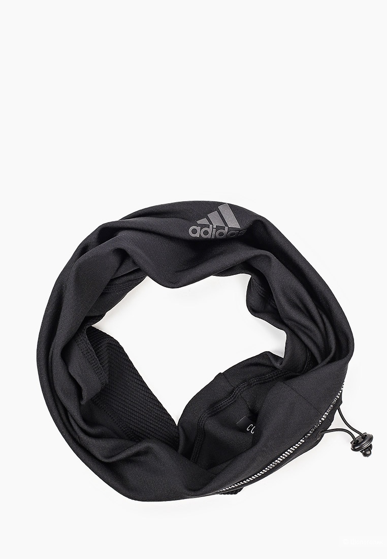 Черный шарф-труба Adidas Cold RDY, размер S