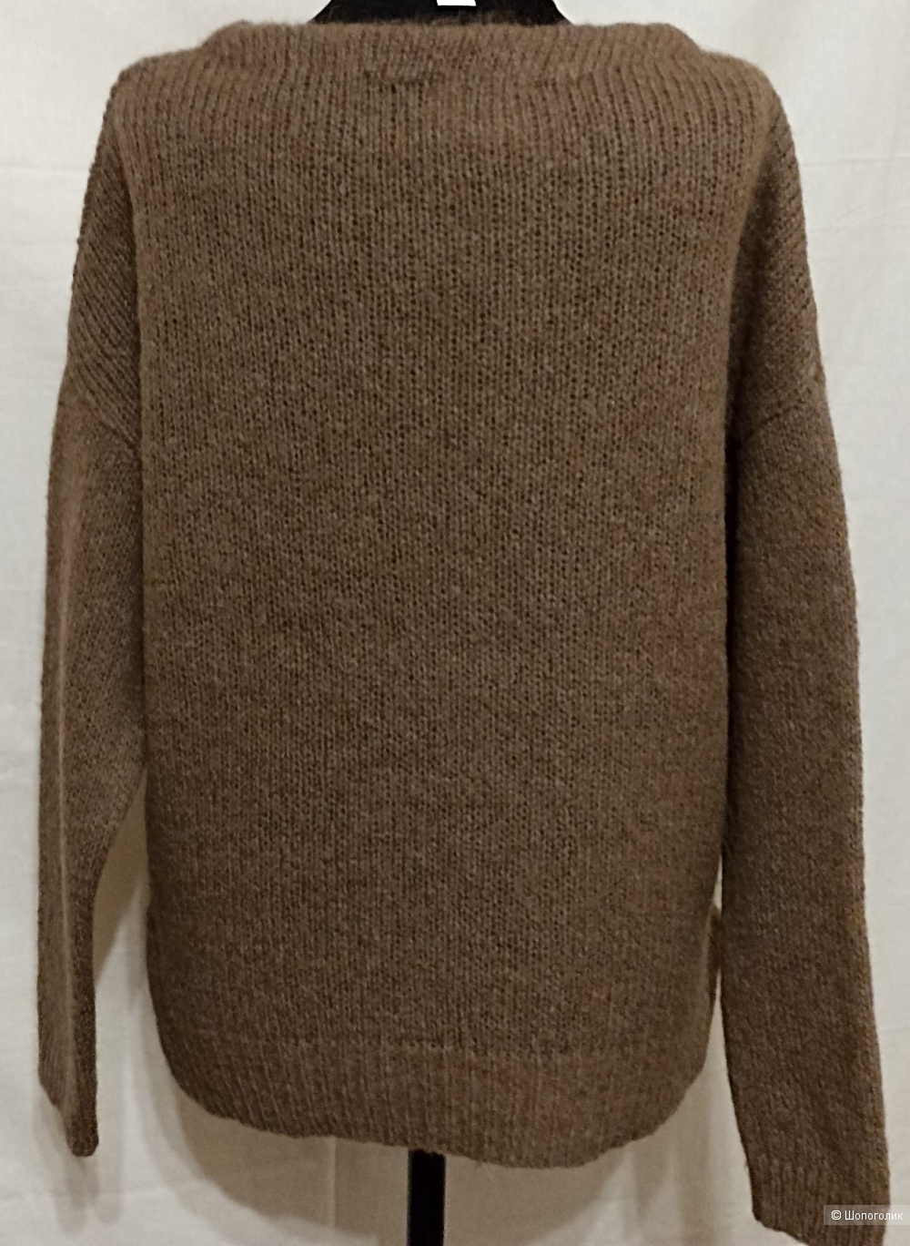 Пуловер American Vintage кофе с молоком RU 46-48