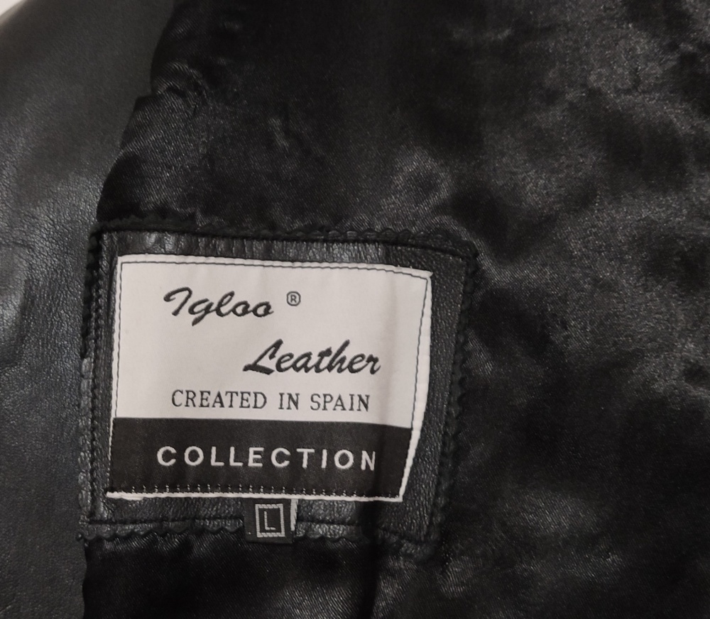 Кожаный пиджак Igloo Leather, L, XL