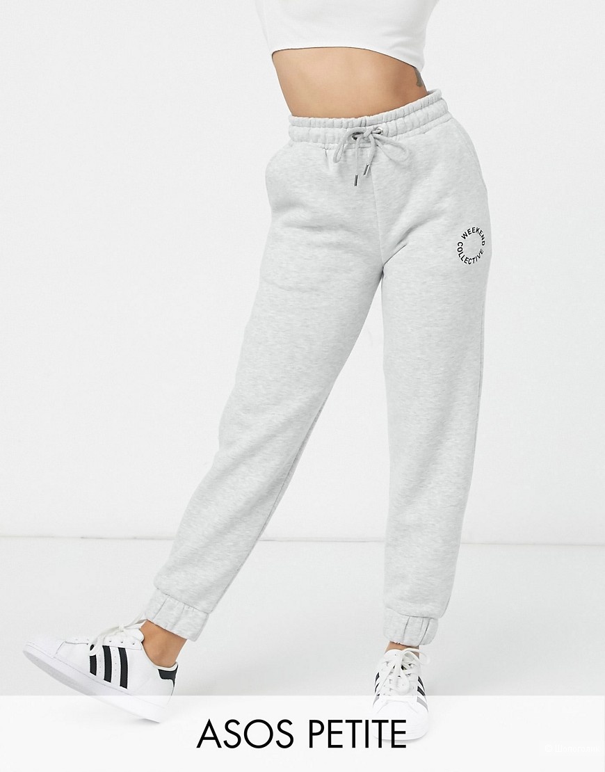 Джоггеры ASOS Weekend Collective Petite, EU 38