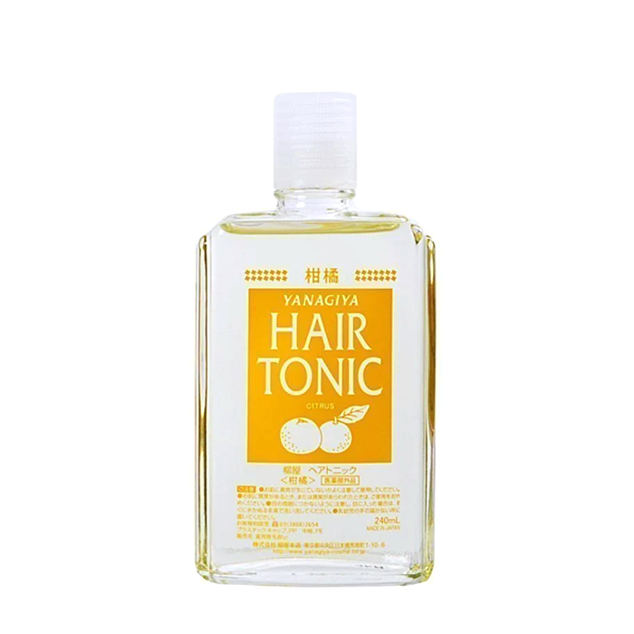 Тоник для кожи головы Yanagiya Hair Tonic Citrus Тоник для стимуляции роста и предотвращения выпадения волос с ароматом цитрусовых