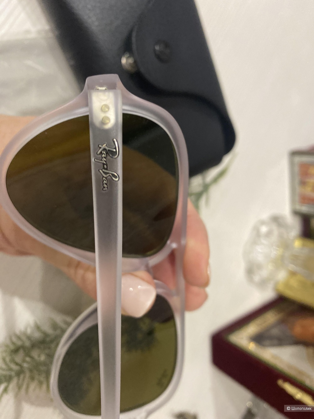 Очки солнцезащитные Ray Ban авиатор капли