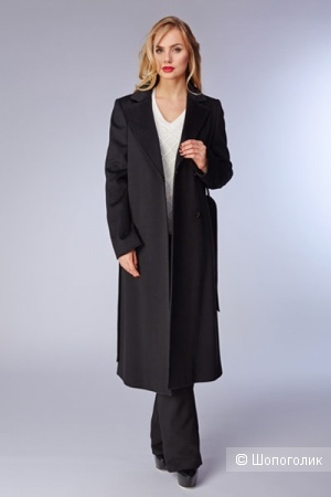 Чёрное пальто 8 by Yoox размер S-M