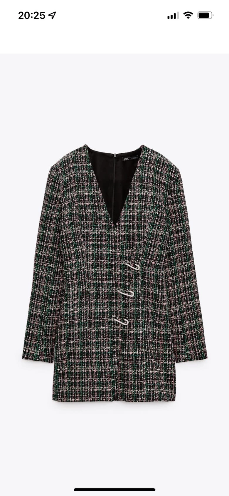 Платье блейзер Zara размер S