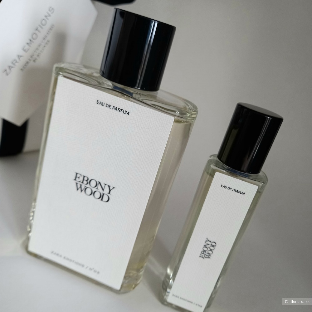 Набор Zara  Ebony Wood EDP от 90 мл и 15 мл.