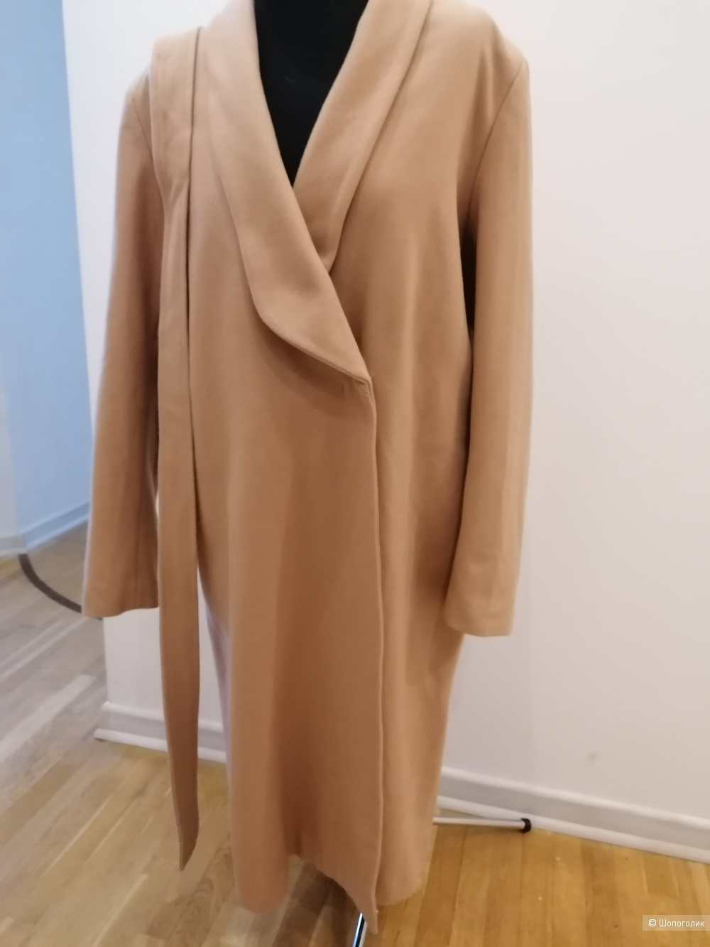 Шерстяное пальто One Step размер 48