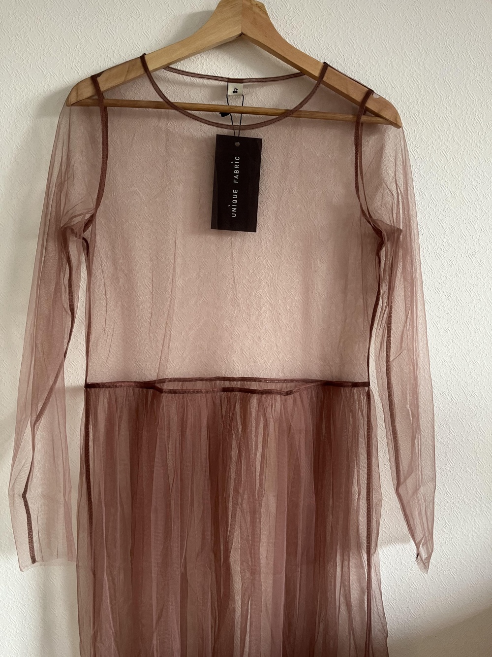Платье-сетка Unique fabric, S