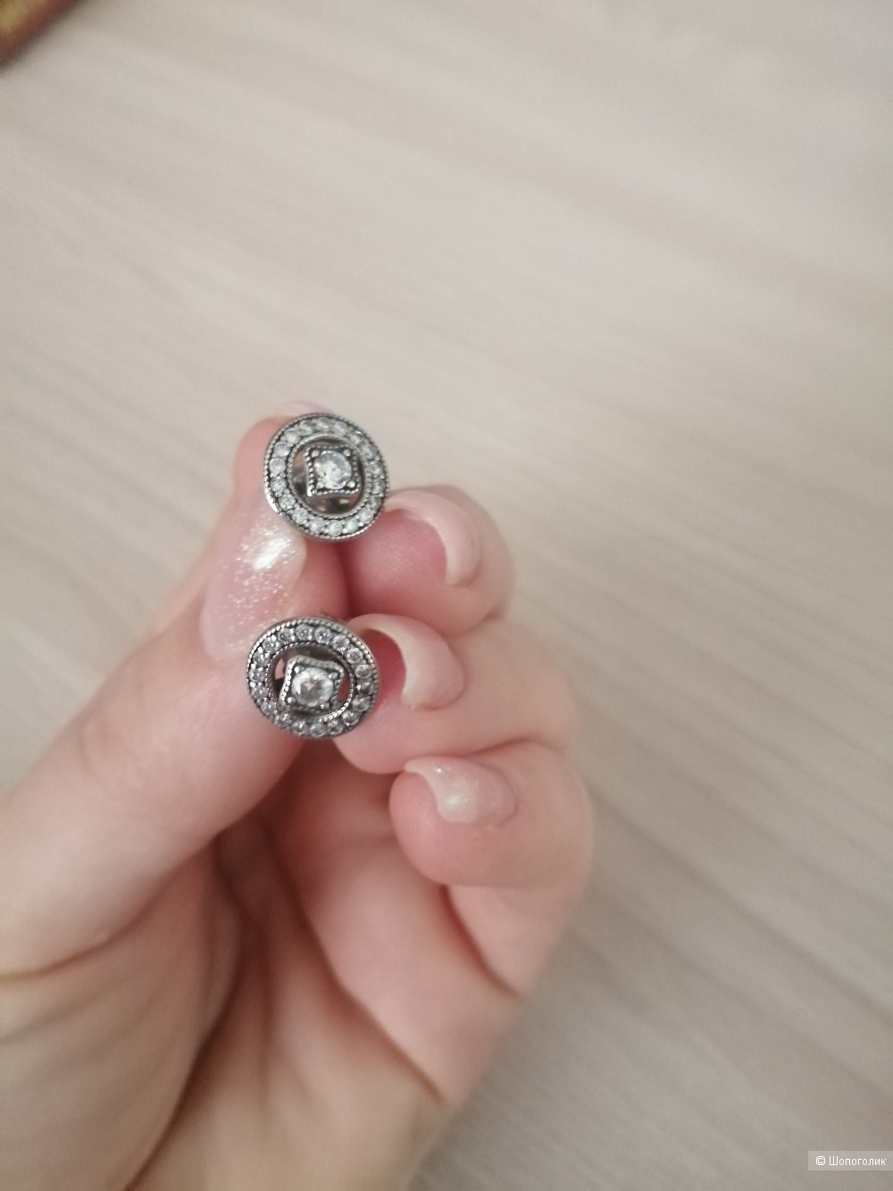 Серьги pandora, оригинал