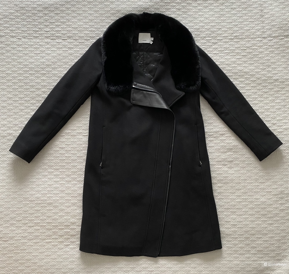 Стильное шерстяное пальто от Vince. (xxs)