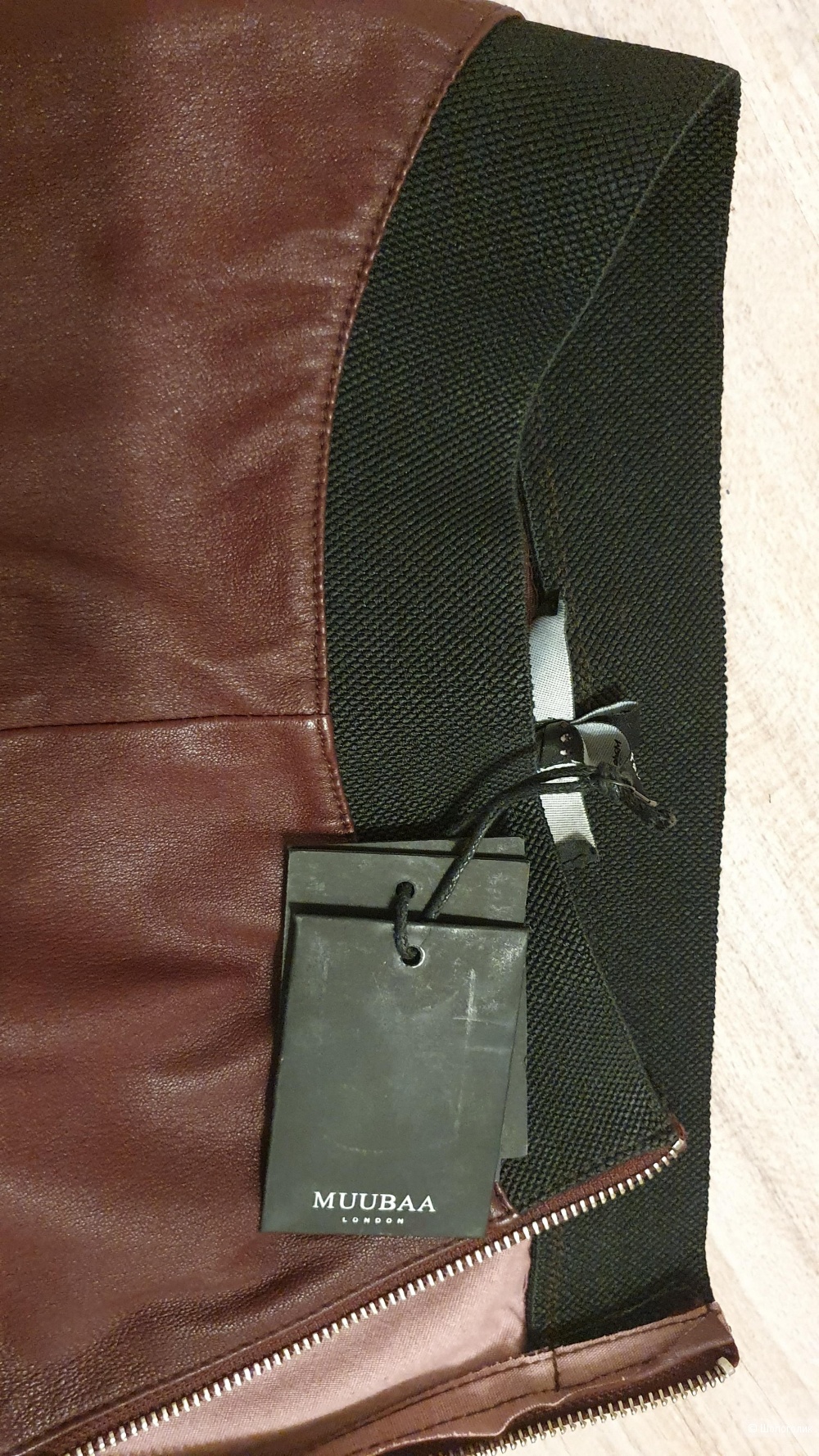 Кожаные леггинсы Muuba, 8 UK, 42 размер